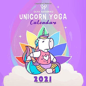 Unicorn Yoga Calendar 2021 | Magic Unicorns & Horses in Yoga Poses For Kids & Adults