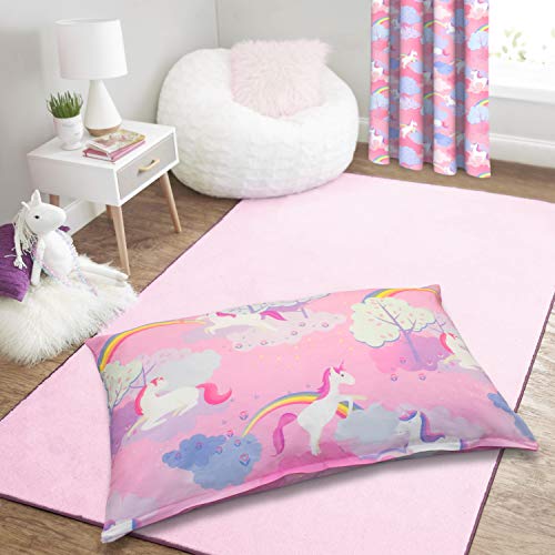 Kids Unicorn Rainbow Floor Cushion