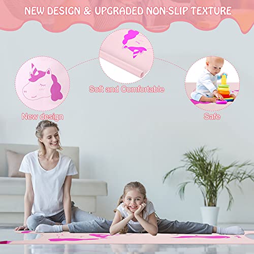 Girls Unicorn Yoga Mat | Fitness Mat