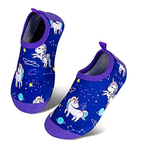 Blue unicorn aqua shoes water sports shoe