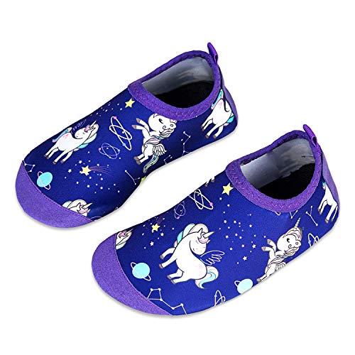 Kids unicorn blue water shoe aqua sock