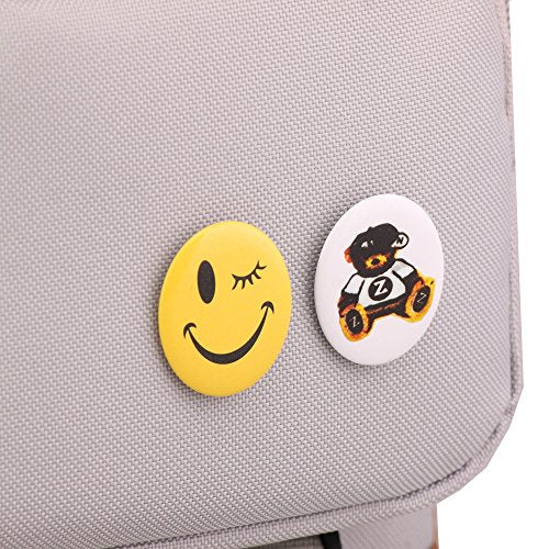backpack with emoji