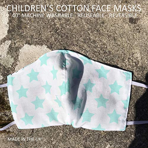 Children 6-12 Breathable Face Mask Unicorn Reuseable Washable UK seller