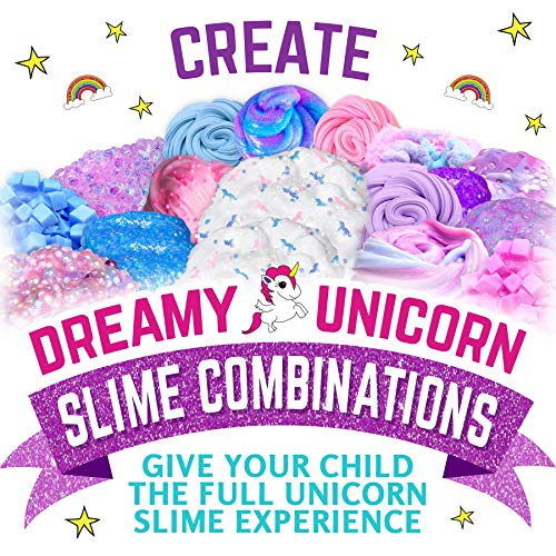 GirlZone Unicorn Slime Making Kit 