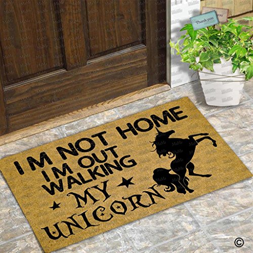 Cute Non Slip Unicorn Doormat 