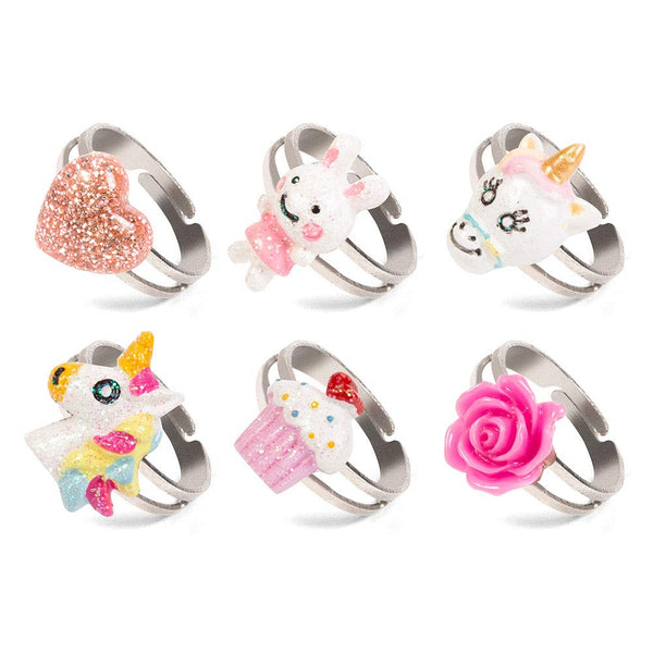 Unicorn rings set for kids
