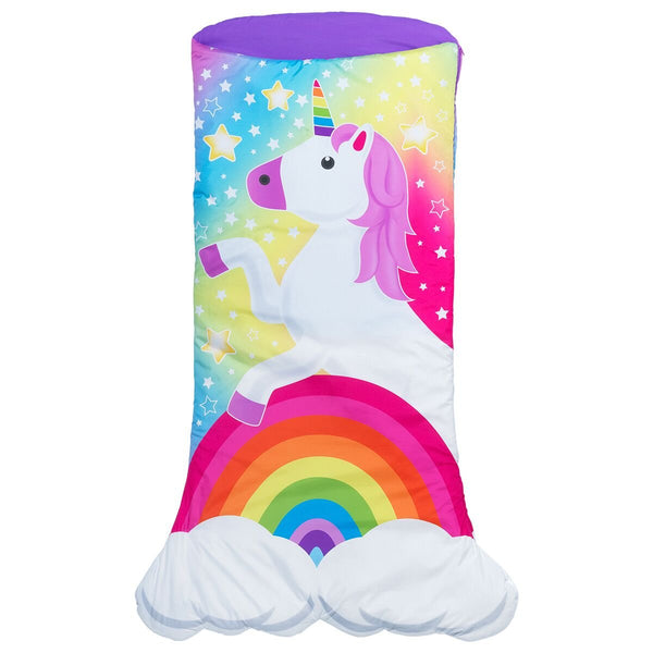 unicorn rainbow sleeping bag
