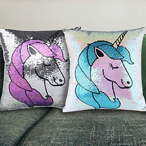 Dual Coloured Unicorn Cushion Cover 