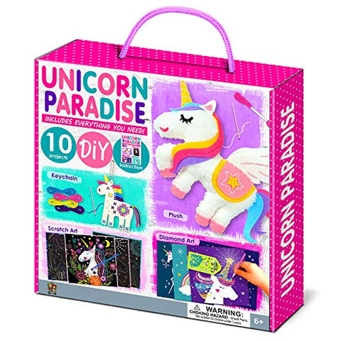 My Unicorn Paradise | 4-in-1 | DIY Mega Kit For Kids | 10 Arts & Crafts Projects 