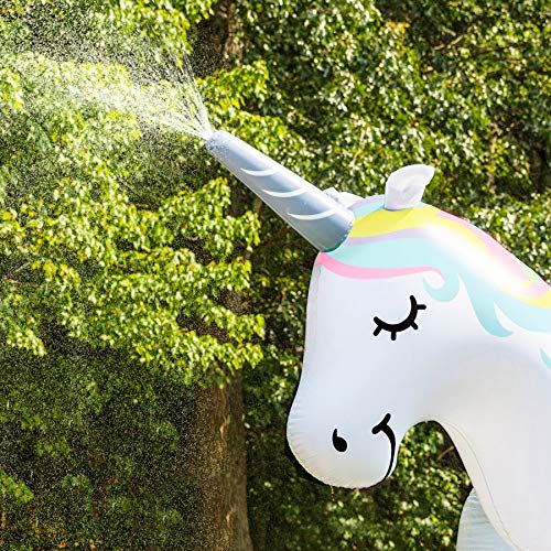 Inflatable Unicorn Water Spray 