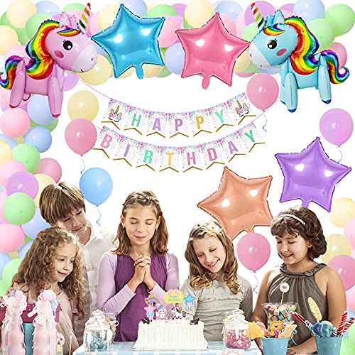 Unicorn Balloon Birthday Kit | Party Decorations 
