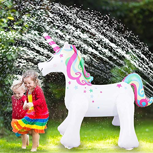 Water Sprinkler Giant Water Spraying Unicorn Giant Inflatable