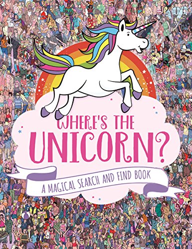 Where's the Unicorn Book? Find and search book. Unicorn lovers, gift idea.