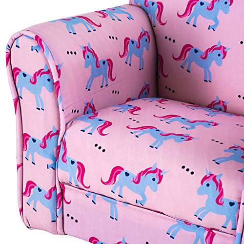kids unicorn armchair