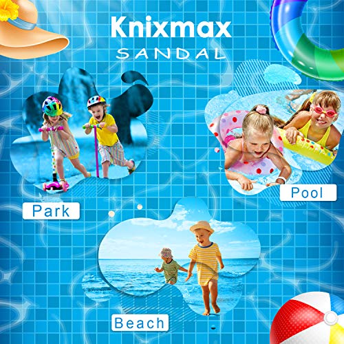 Kids Sliders | Open Toe Sandals | Beach Pool Shoes | Pink