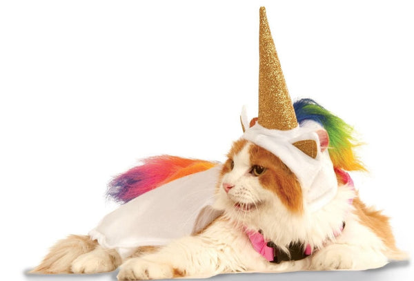 unicorn cat cape costume