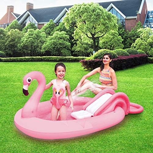 flamingo paddling pool