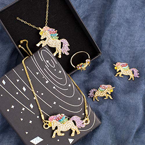 Unicorn Gold Jewellery Set
