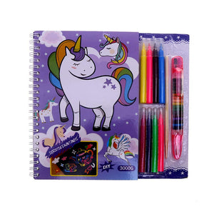 Unicorn Colouring Book with Crayons for Kids Ages 4-8 – All Things Unicorn