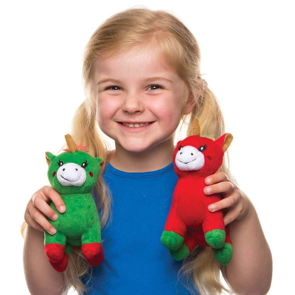 Christmas Unicorn Cuddly Toy
