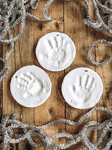 Baby Footprint Kit & Handprint Ornament, Baby Gifts, Unique Baby Shower Gifts