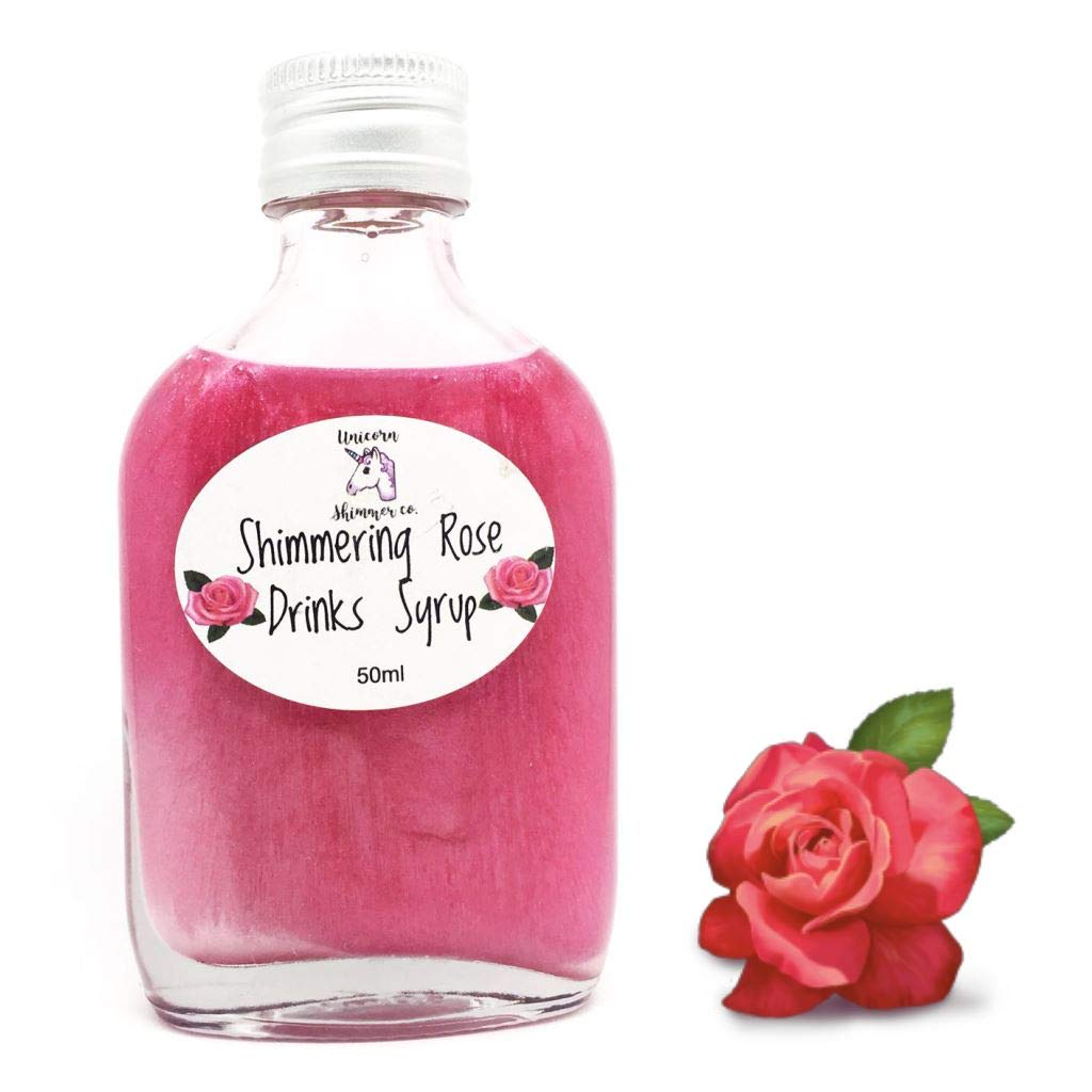 Unicorn Rose Shimmer Syrup - Add to Gin