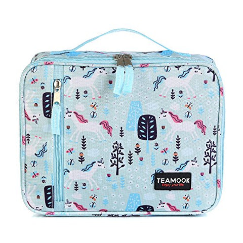 Teamook Unicorn Lunch Bag | Insulated Lunch Box | Cool Bag | 5L 