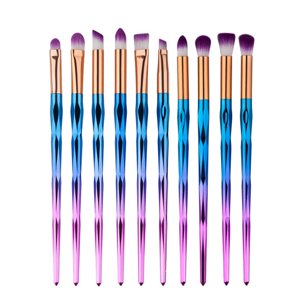 Unicorn make up brushes - purple
