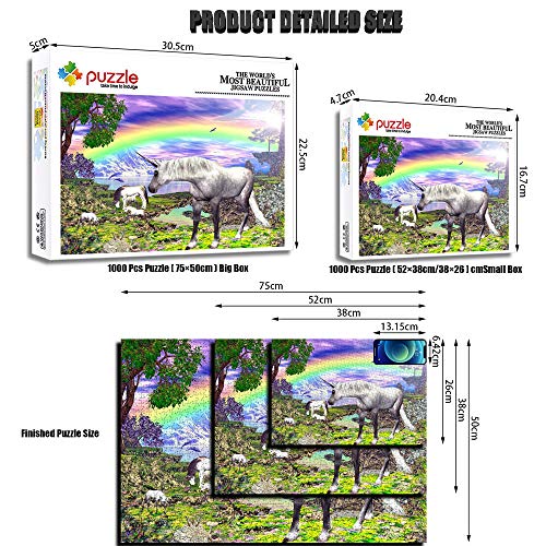 Large Unicorn Jigsaw Puzzles For Adults & Children 