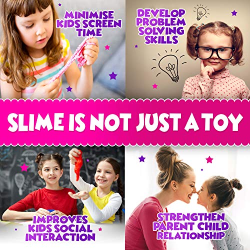 The Ultimate Unicorn Slime Making Kit For Girls - DIY Slime Kit | Banov | Gifts