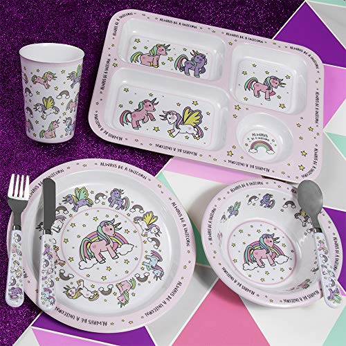 Unicorn Little Stars Dinnerware Series Kids