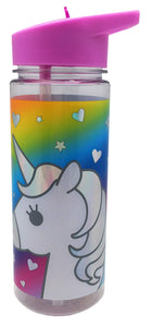 kids water bottle unicorn themed