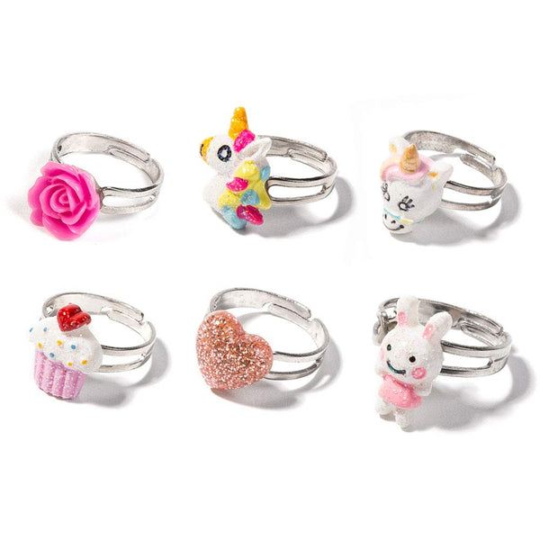 Unicorn rings set for kids
