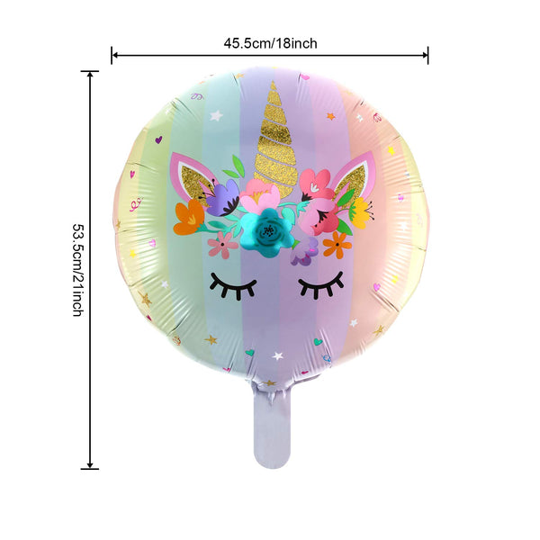 unicorn balloon dimensions