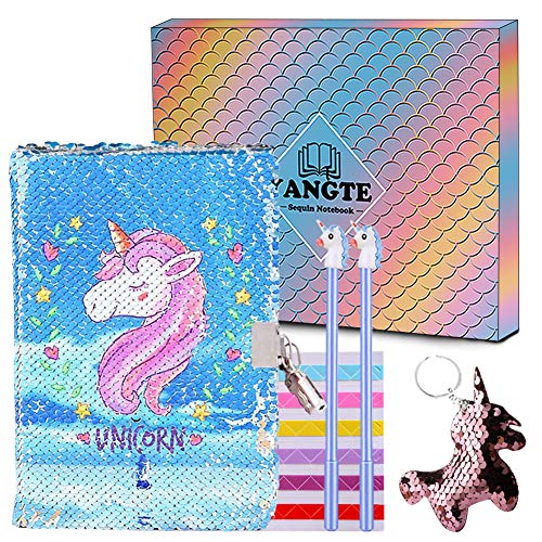 Unicorn Magic Sequin Journal | With Lock | Gift Idea