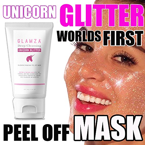 Unicorn Glitter Face Mask 