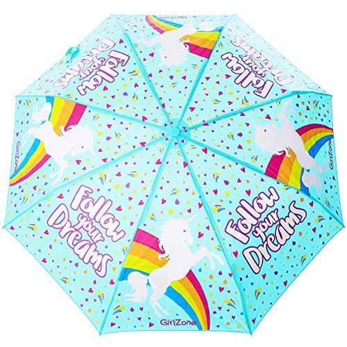 Unicorn Umbrella For Kids 