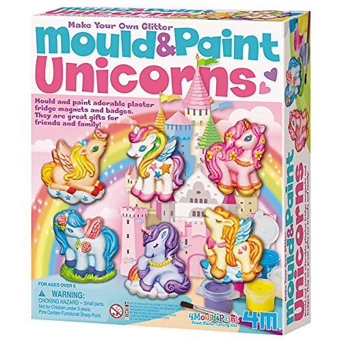 Mould and Paint unicorns set arts and crafts