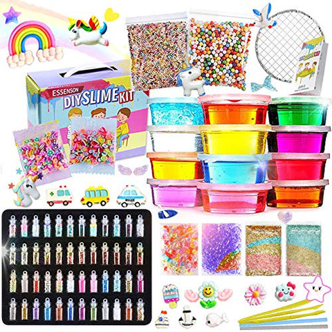 Unicorn DIY Slime Kit Kids 48 Colours 