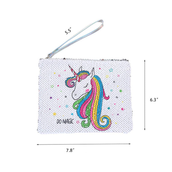 unicorn make up bag dimensions