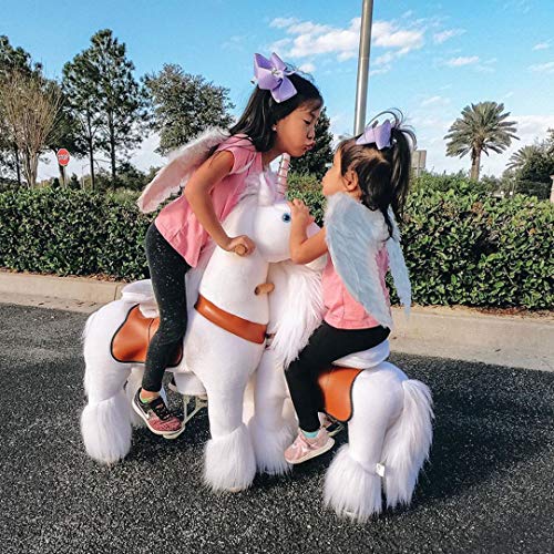 PonyCycle Official Classic U Series Ride on Unicorn Toy | Age 4-9 Medium | Gift Idea