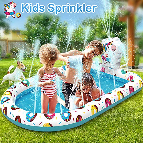 Kids Unicorn Sprinkler | Paddling Pool