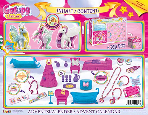 Premium Unicorn Ponies Advent Calendar For Girls | Unicorn Gifts & Toys | Christmas 