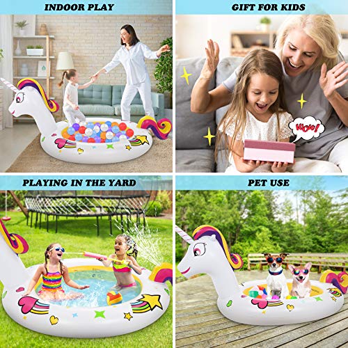 Magical Unicorn Paddling Pool For Kids 