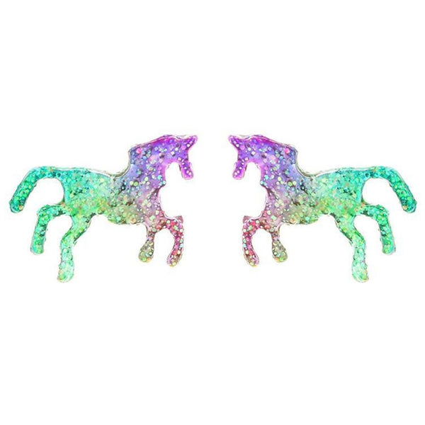 Unicorn Stud Earrings Alloy Jewelry Gifts