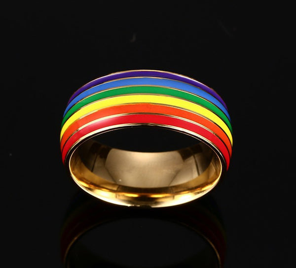 Unicorn Rainbow Coloured Ring