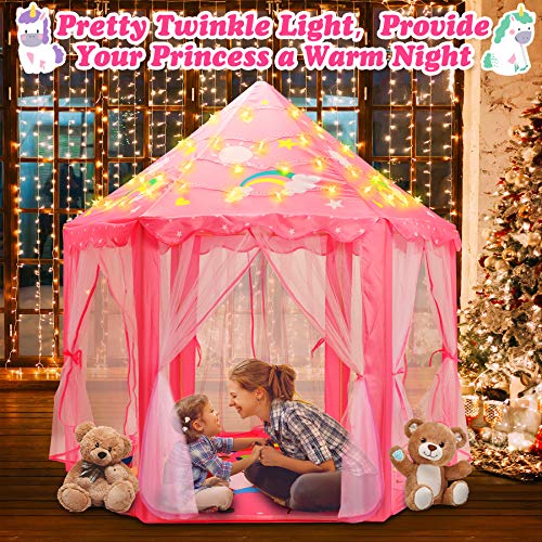 Girls Princess Unicorn Design Play Tent 