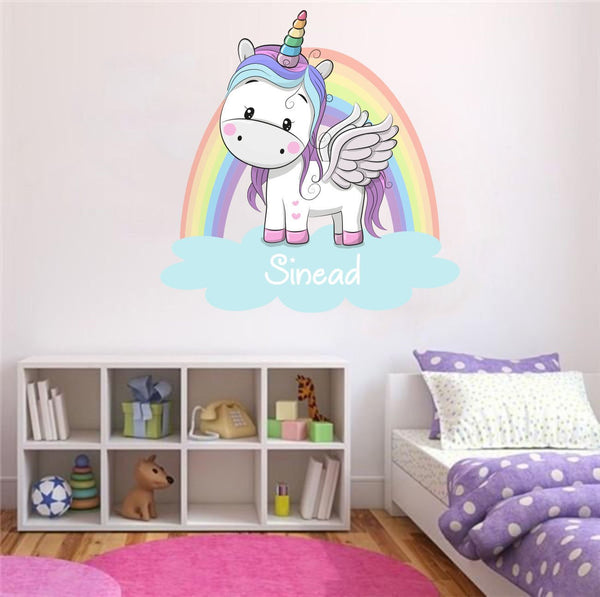 Bedroom wall art unicorn