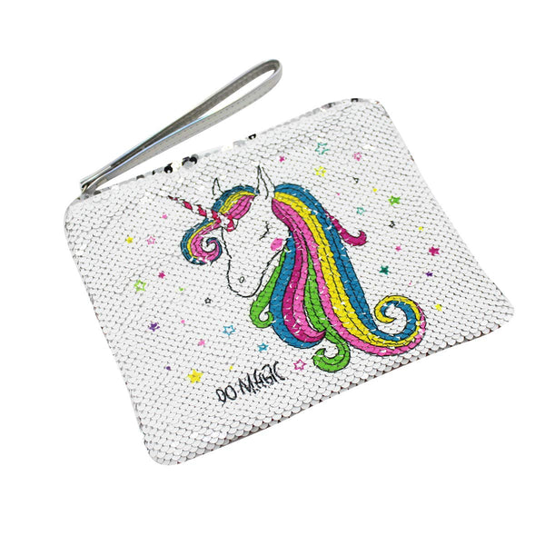 Unicorn Sequins Makeup Bag