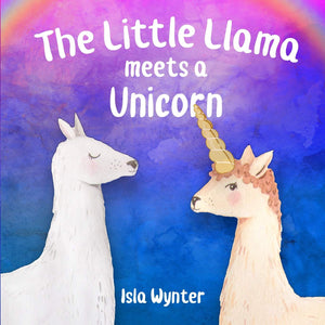 The little llama meets a unicorn